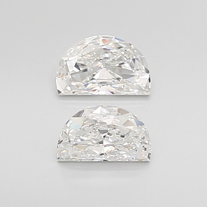 0.77 CT H VS1 HALF MOON diamond Pairs Inventory
