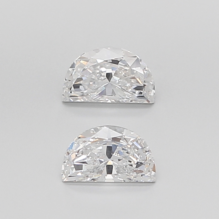 1.09 CT E VVS2 HALF MOON diamond Pairs Inventory