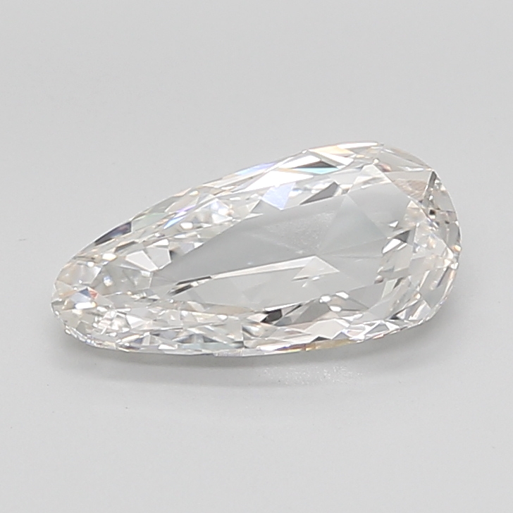 2.54 CT F VVS2 PEAR diamond Fancy Shape