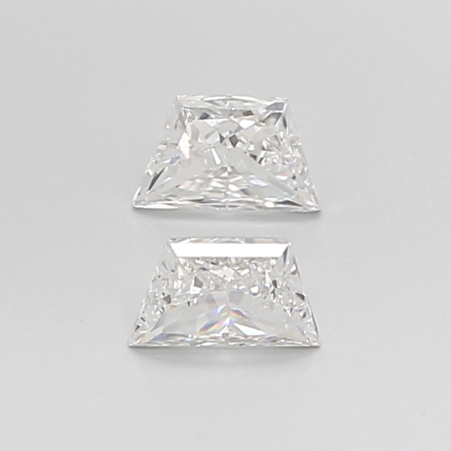 0.73 CT E VVS2 TRAPEZOID diamond Pairs Inventory