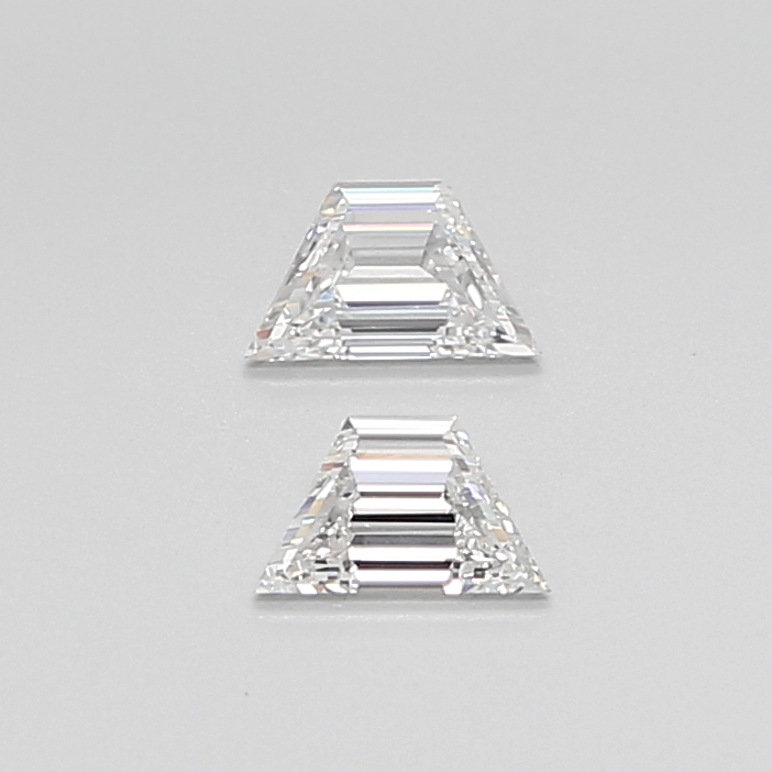 0.57 CT G VS1 TRAPEZOID diamond Pairs Inventory