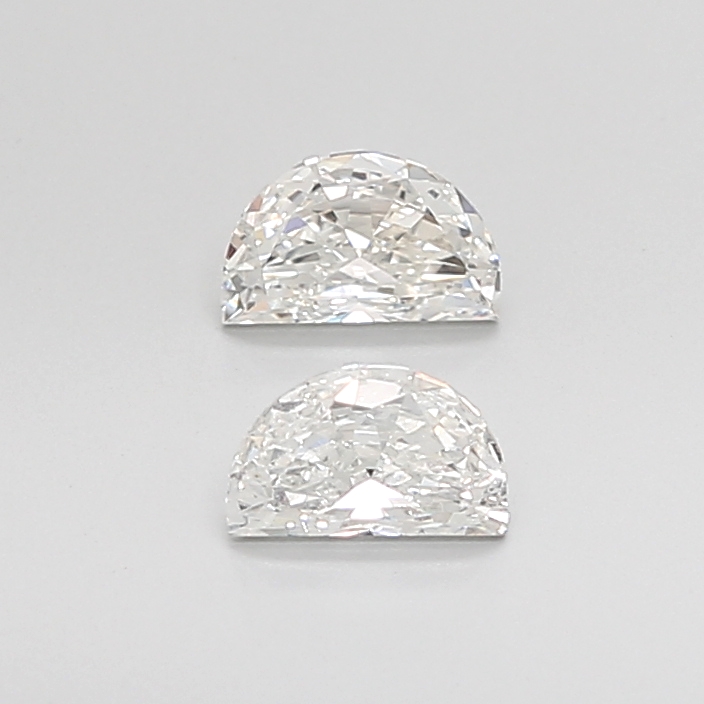 0.61 CT H VS2 HALF MOON diamond Pairs Inventory