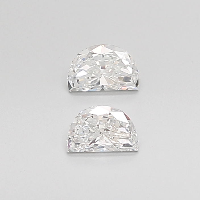 0.31 CT G VS2 HALF MOON diamond Pairs Inventory