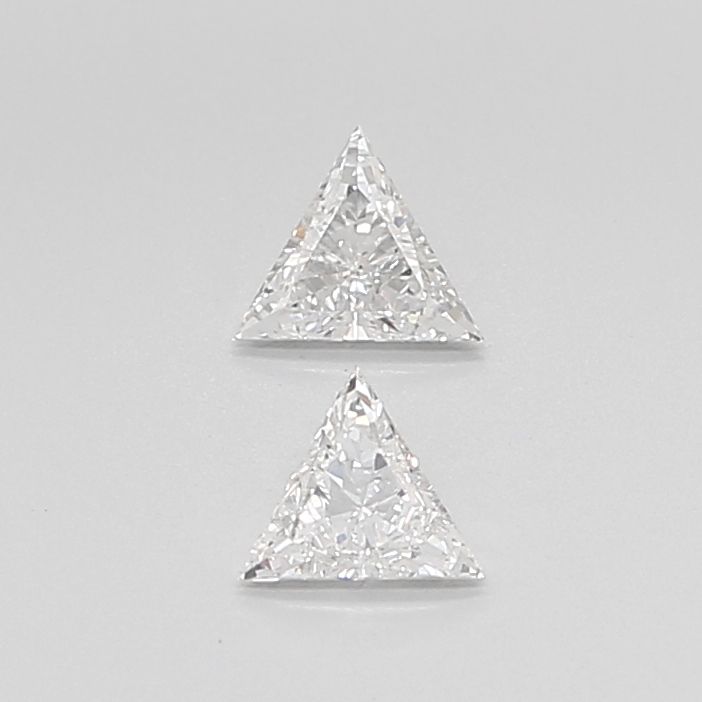 0.52 CT G SI1 TRIANGULAR diamond Pairs Inventory