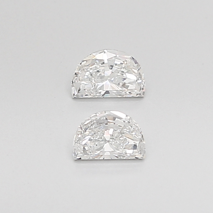 0.26 CT G VS2 HALF MOON diamond Pairs Inventory