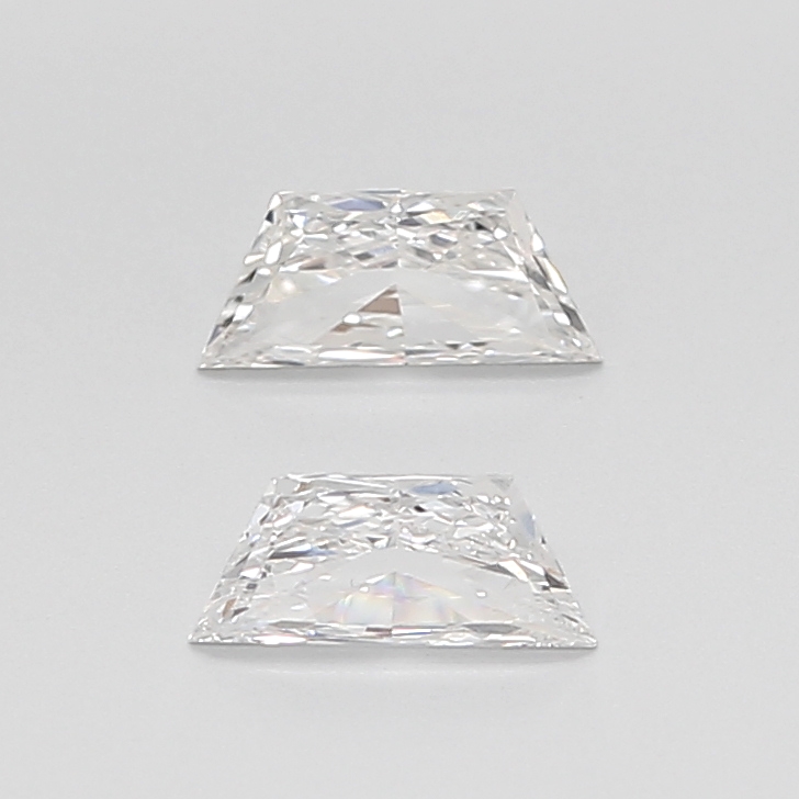 0.5 CT E VVS2 TRAPEZOID diamond Pairs Inventory