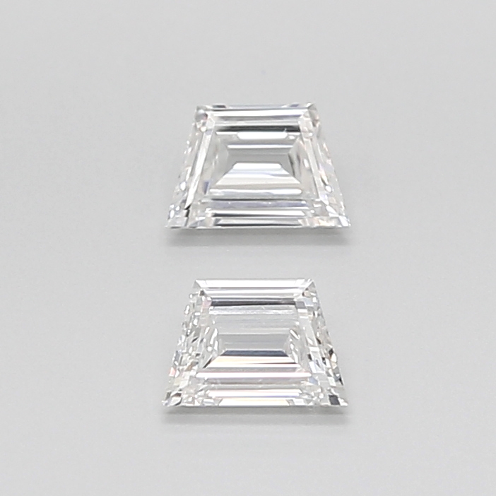 0.44 CT G VS2 TRAPEZOID diamond Pairs Inventory