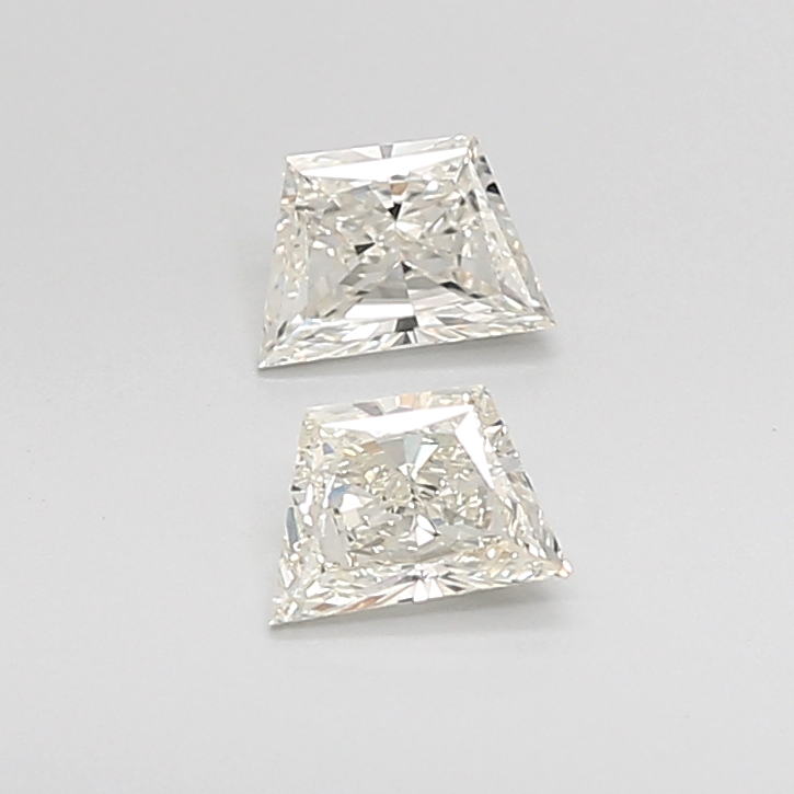 0.69 CT I VVS2 TRAPEZOID diamond Pairs Inventory