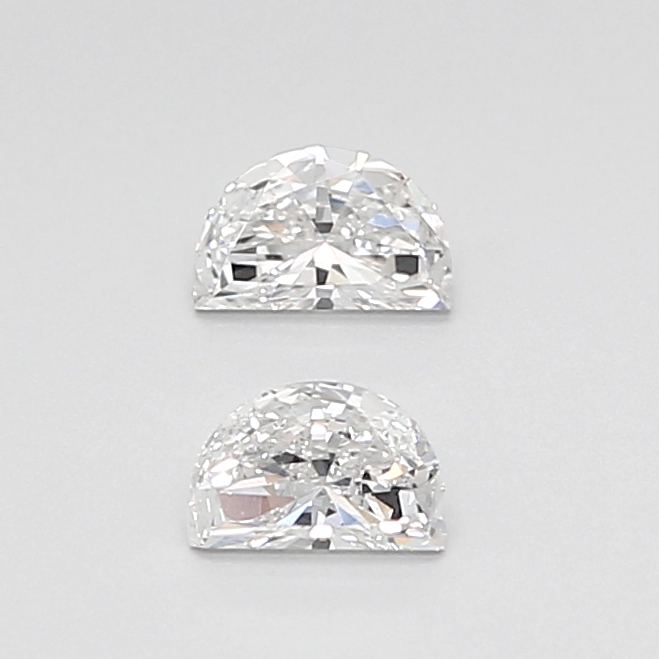 0.36 CT F VVS2 HALF MOON diamond Pairs Inventory