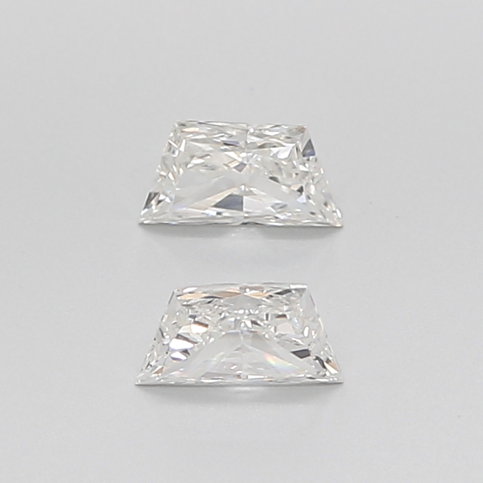 0.48 CT H VS1 TRAPEZOID diamond Pairs Inventory