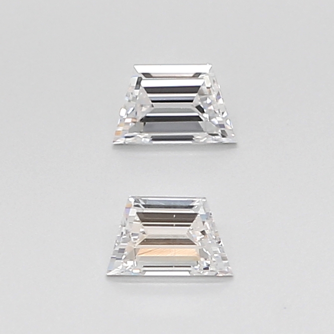 0.31 CT E VVS2 TRAPEZOID diamond Pairs Inventory
