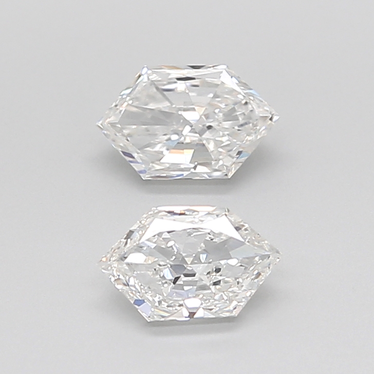0.77 CT G VS1 HEXAGONAL diamond Pairs Inventory
