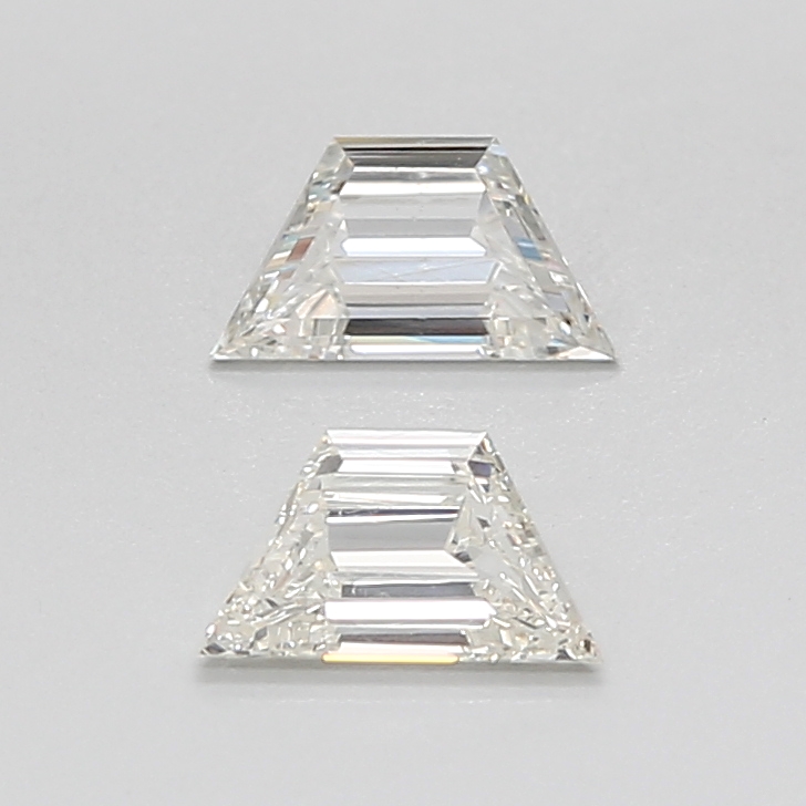 0.55 CT I VS2 TRAPEZOID diamond Pairs Inventory
