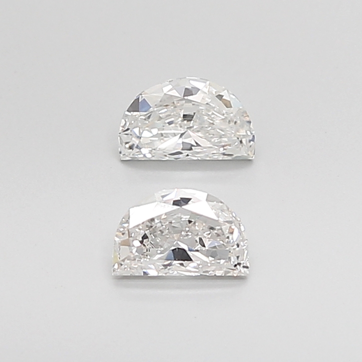 0.6 CT H VVS2 HALF MOON diamond Pairs Inventory