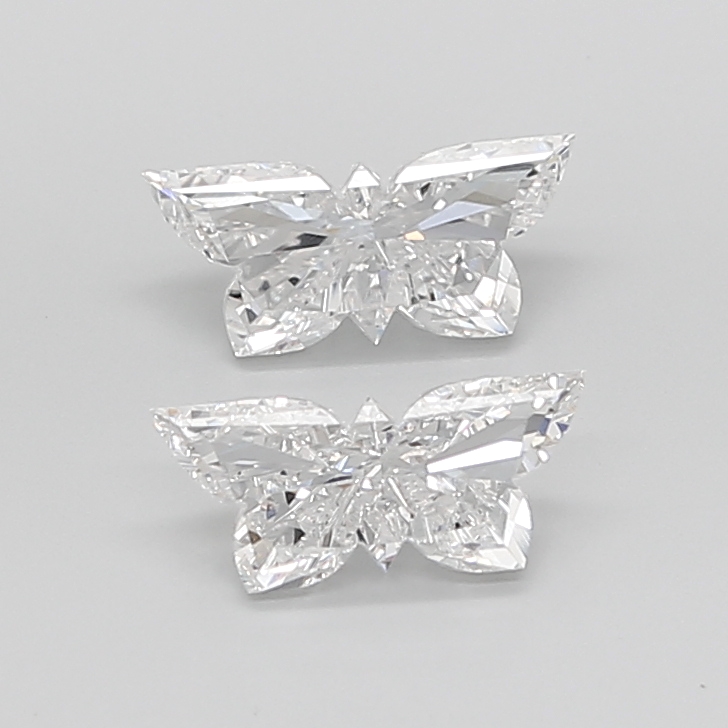 2.19 CT E VVS2 BUTTERFLY diamond Pairs Inventory