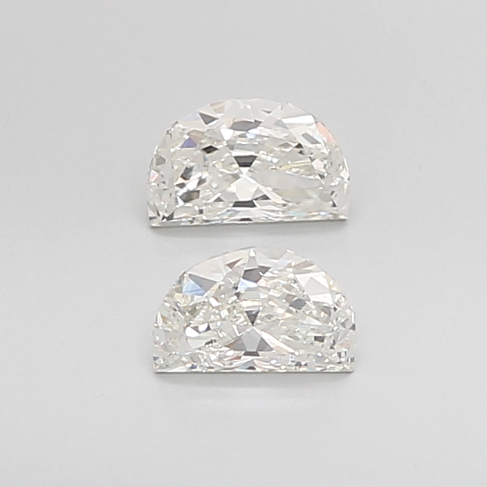 0.88 CT I VVS2 HALF MOON diamond Pairs Inventory