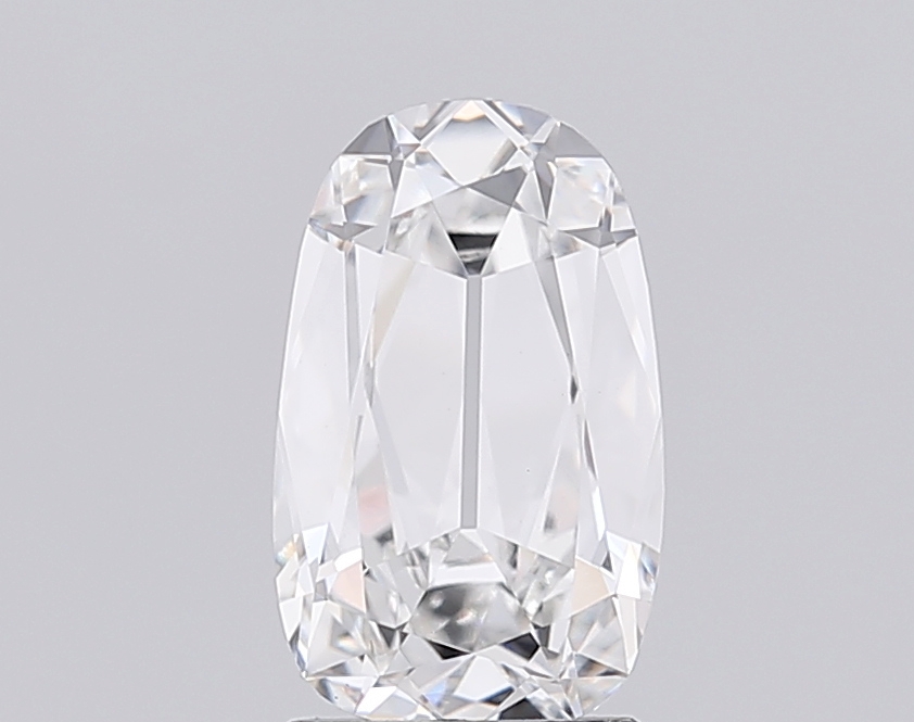 1.98 Carat E VS1 Cushion Diamond Matched Pair