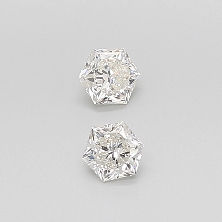 0.61 CT H VS2 HEXAGONAL diamond Pairs Inventory