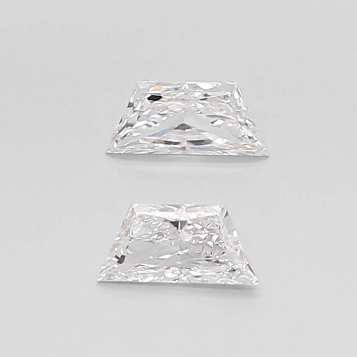 0.46 CT E VVS2 TRAPEZOID diamond Pairs Inventory