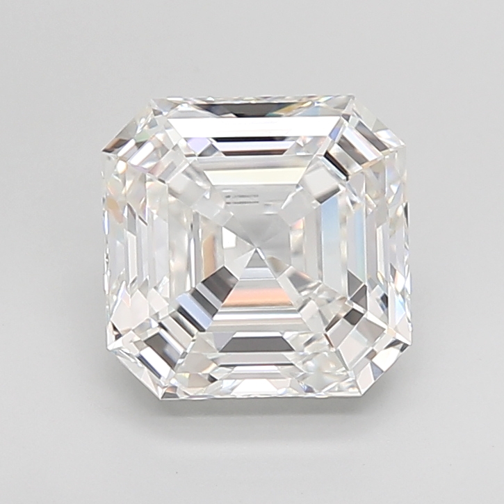 4.08 CT E VVS2 ASSCHER diamond Fancyshape