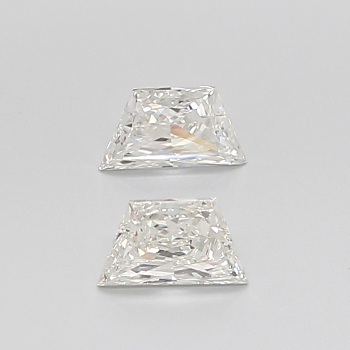 0.48 CT I VVS2 TRAPEZOID diamond Pairs Inventory
