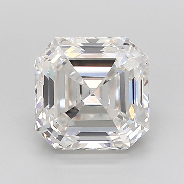 3.53 CT F VVS2 ASSCHER diamond Fancy Shape