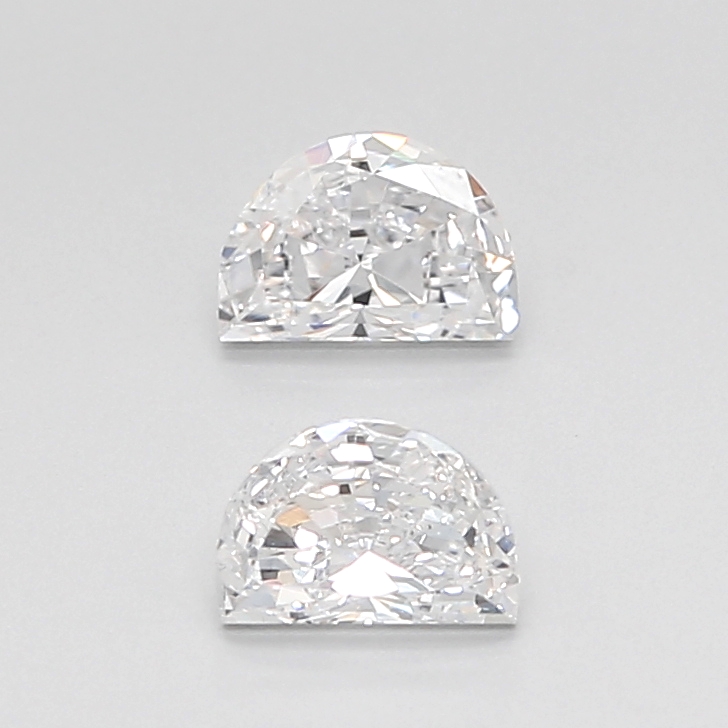 0.53 CT E VS2 HALF MOON diamond Pairs Inventory
