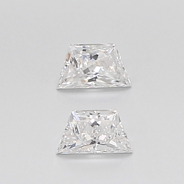 0.33 CT F VS1 TRAPEZOID diamond Pairs Inventory
