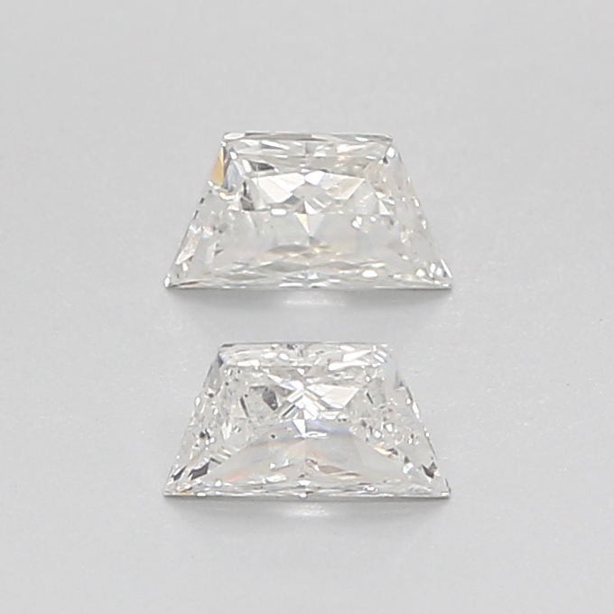 0.6 CT G SI1 TRAPEZOID diamond Pairs Inventory