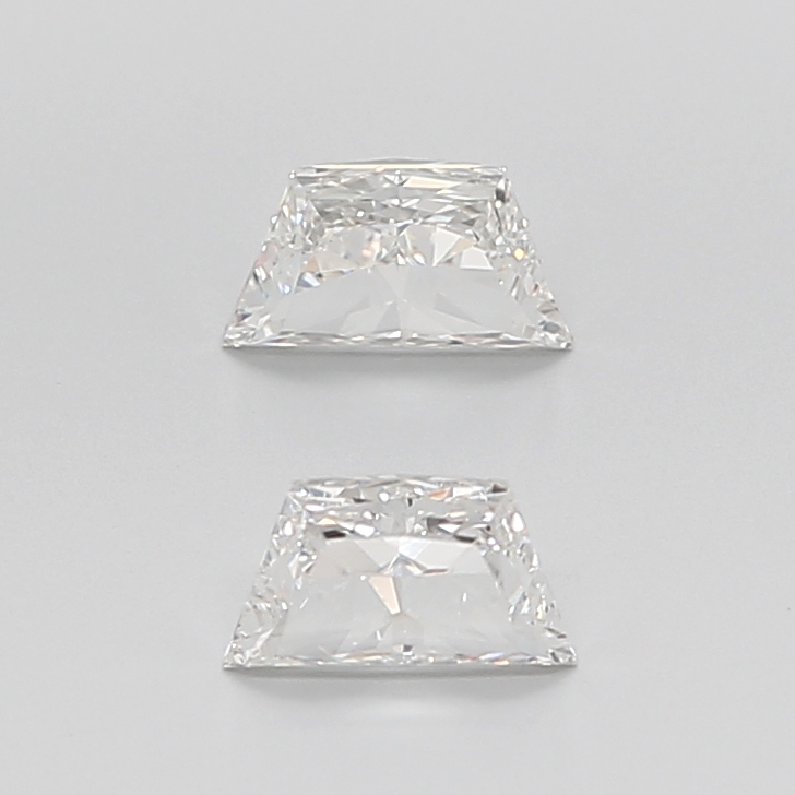 1.08 CT G VVS2 TRAPEZOID diamond Pairs Inventory