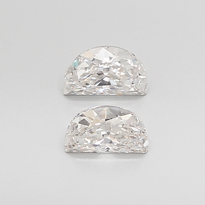 0.67 CT H VS2 HALF MOON diamond Pairs Inventory