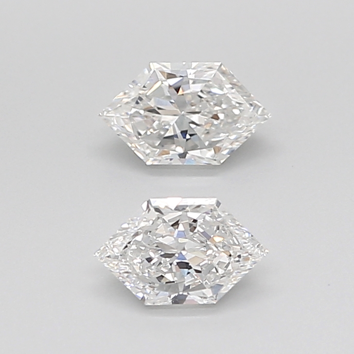 0.69 CT G VVS2 HEXAGONAL diamond Pairs Inventory