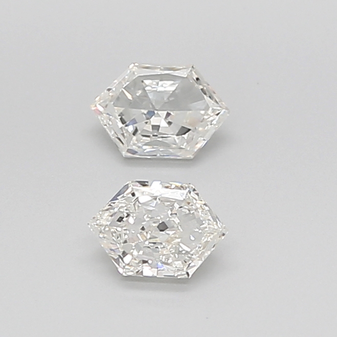 0.61 CT H VS2 HEXAGONAL diamond Pairs Inventory