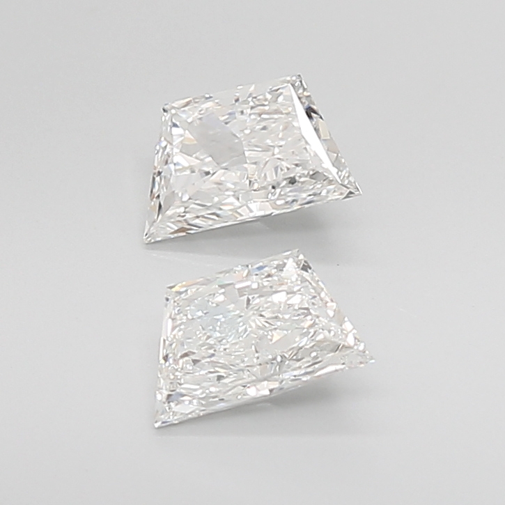 1.25 CT G VS2 TRAPEZOID diamond Pairs Inventory