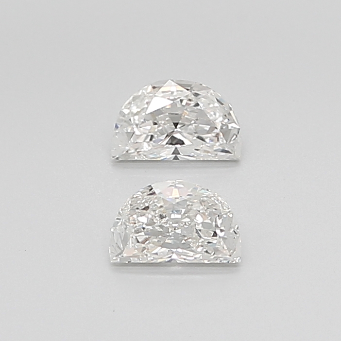 0.69 CT H VS1 HALF MOON diamond Pairs Inventory