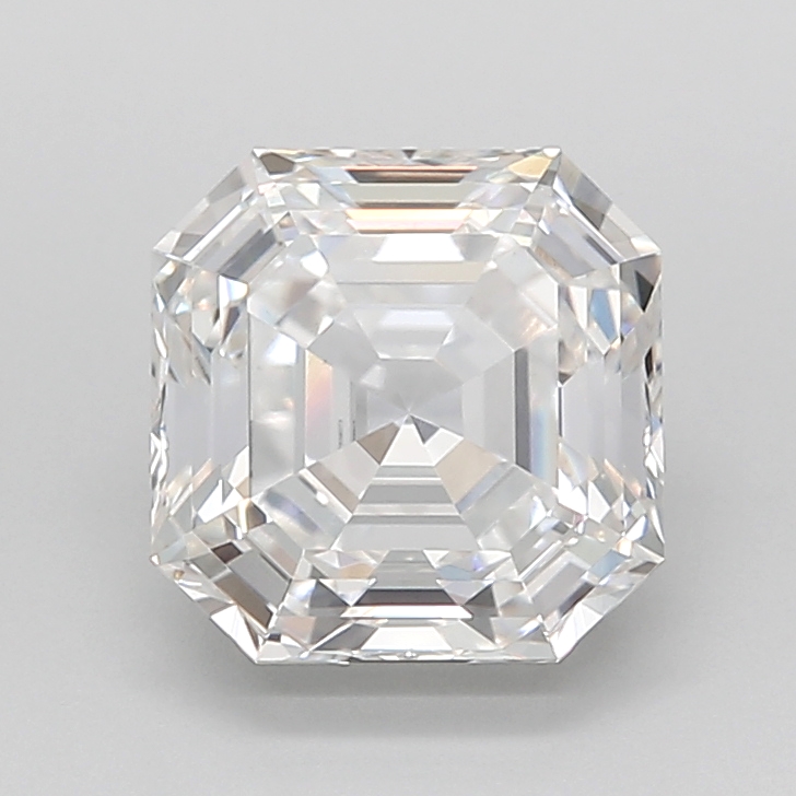 3.28 CT D VVS2 ASSCHER diamond Fancy Shape
