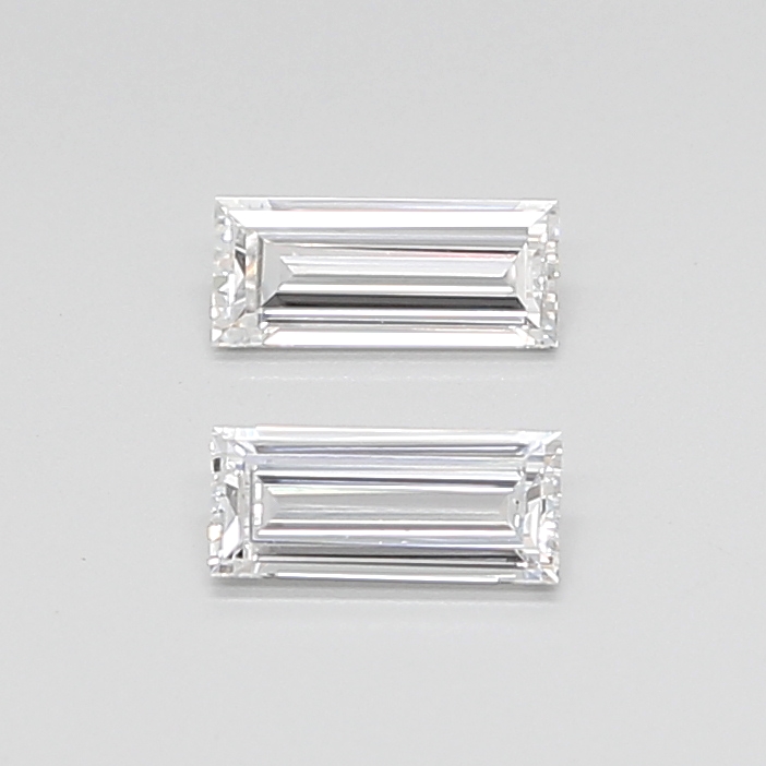 0.54 CT E VVS2 BAGUETTE diamond Pairs Inventory