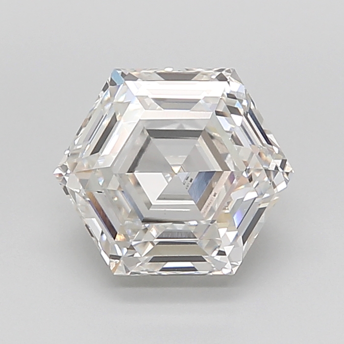 3.49 CT F VVS2 HEXAGONAL diamond Fancy Shape