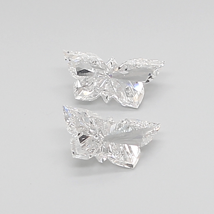 1.62 CT E VVS2 BUTTERFLY diamond Pairs Inventory