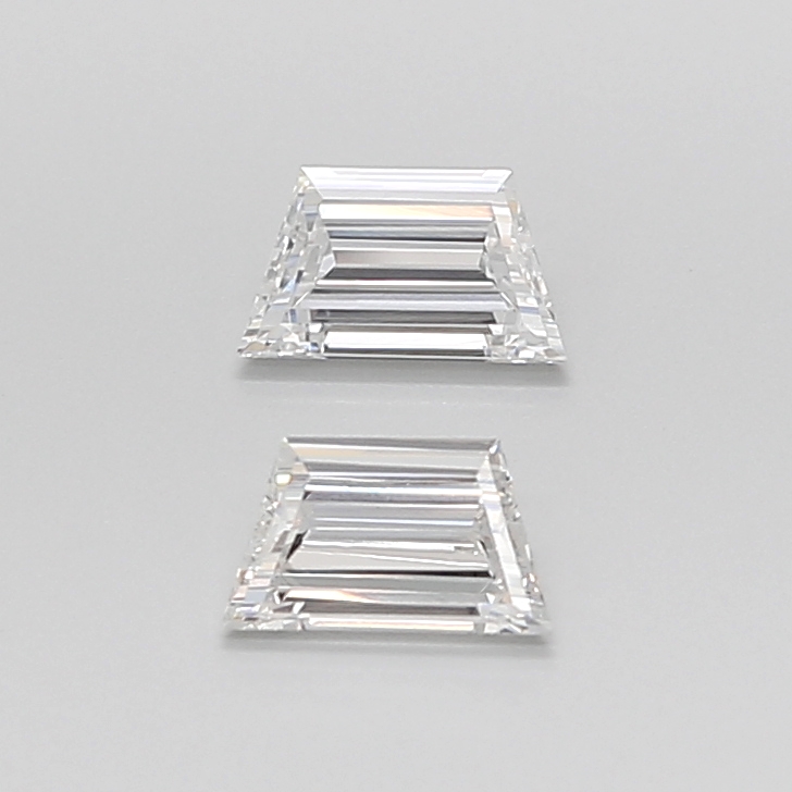 0.81 CT E VVS2 TRAPEZOID diamond Pairs Inventory