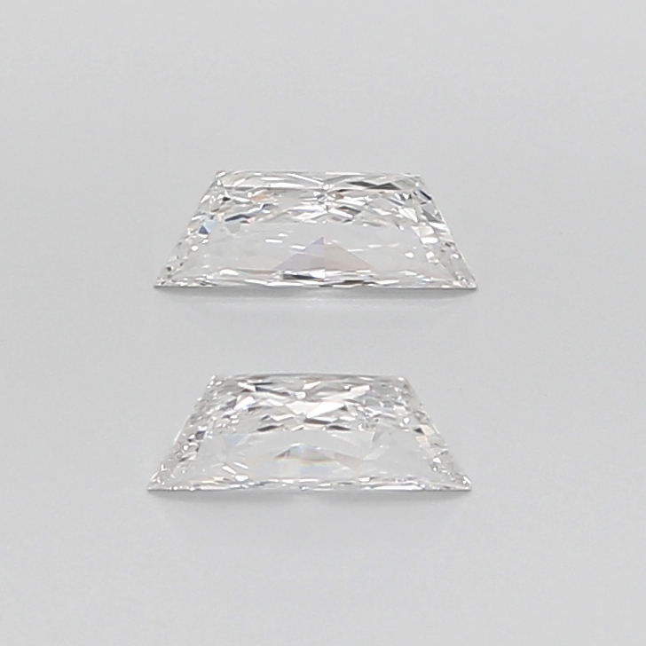 0.57 CT E VVS2 TRAPEZOID diamond Pairs Inventory