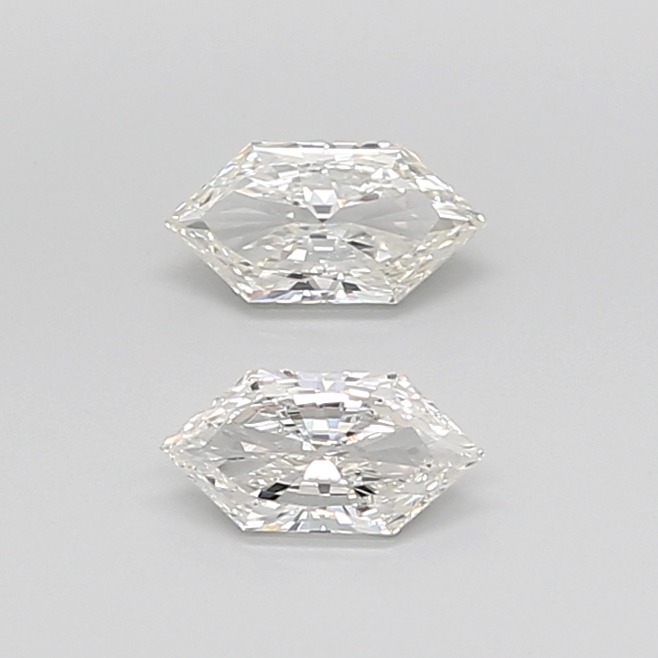 1 CT I VS1 HEXAGONAL diamond Pairs Inventory