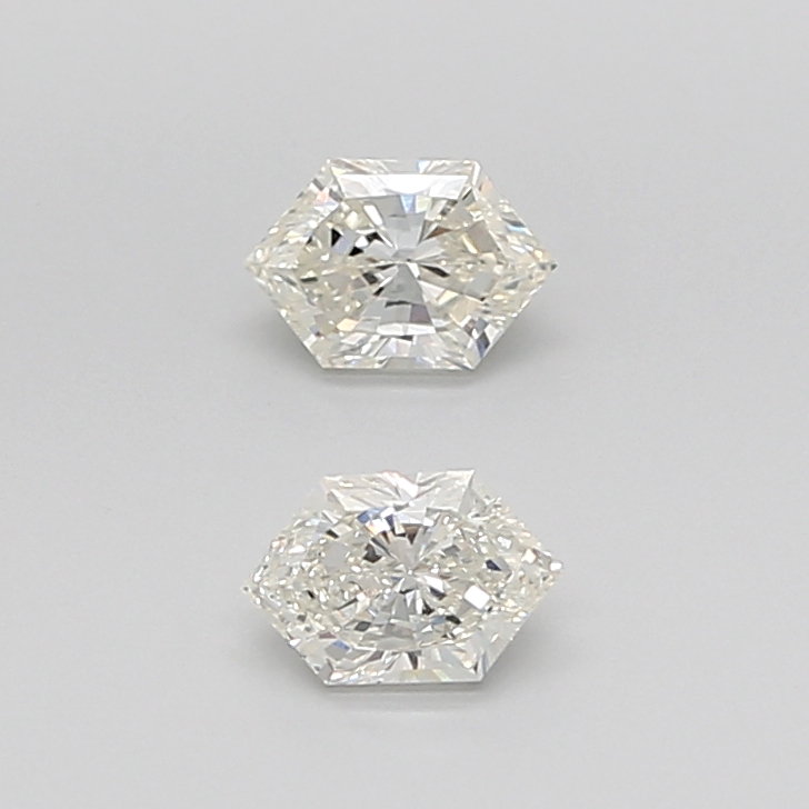 1.01 CT J VVS2 HEXAGONAL diamond Pairs Inventory