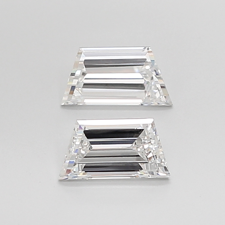 1.19 CT E VVS2 TRAPEZOID diamond Pairs Inventory