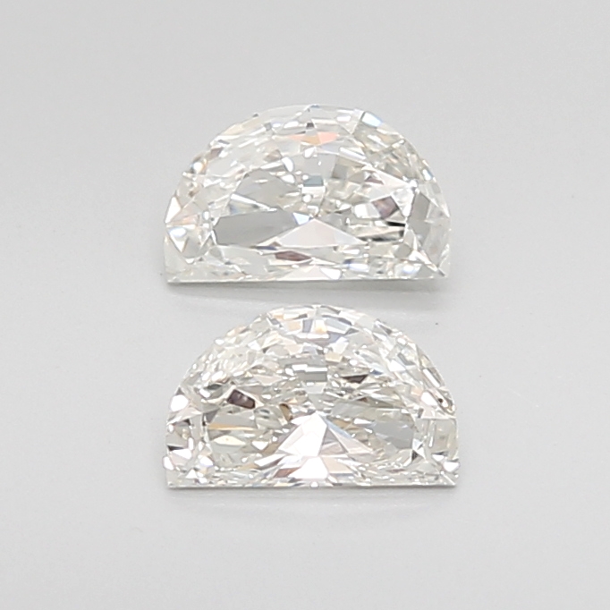 0.73 CT I VS1 HALF MOON diamond Pairs Inventory