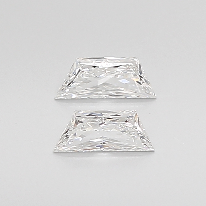 0.44 CT G VS1 TRAPEZOID diamond Pairs Inventory
