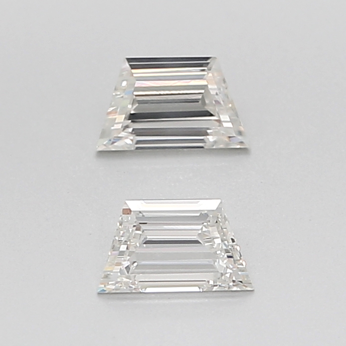 0.55 CT I VVS2 TRAPEZOID diamond Pairs Inventory