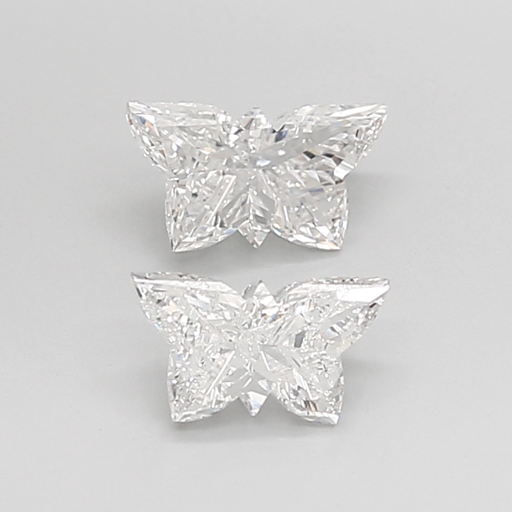 1.19 CT E VVS2 BUTTERFLY diamond Pairs Inventory