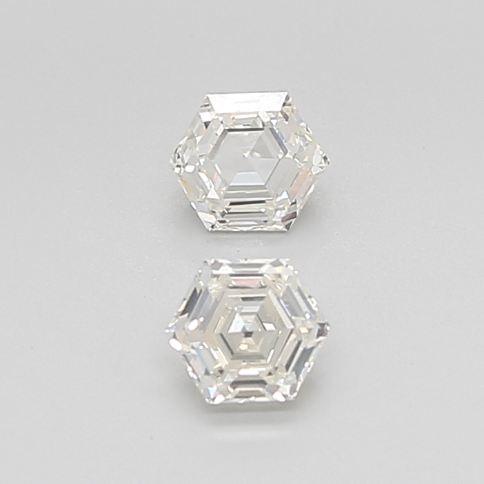 1.03 CT I VVS2 HEXAGONAL diamond Pairs Inventory