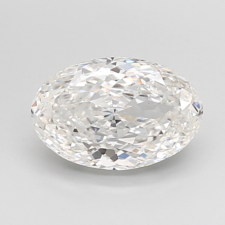2.53 CT F VS1 OVAL diamond Fancy Shape